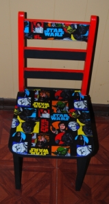 Star Wars Fabric Decoupage Kids Chair